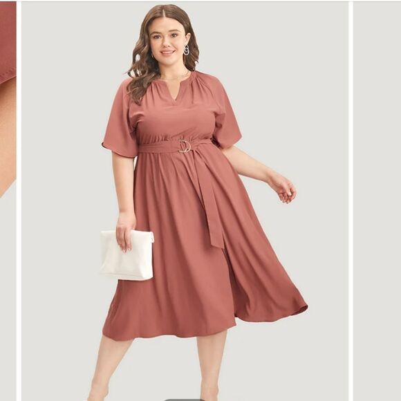 NWT BloomChic belted dress 22/3X - Picture 1 of 10